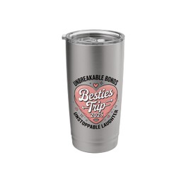 Besties Trip 2025 Matching Adventure Graphic Stainless Steel Insulated Tumbler