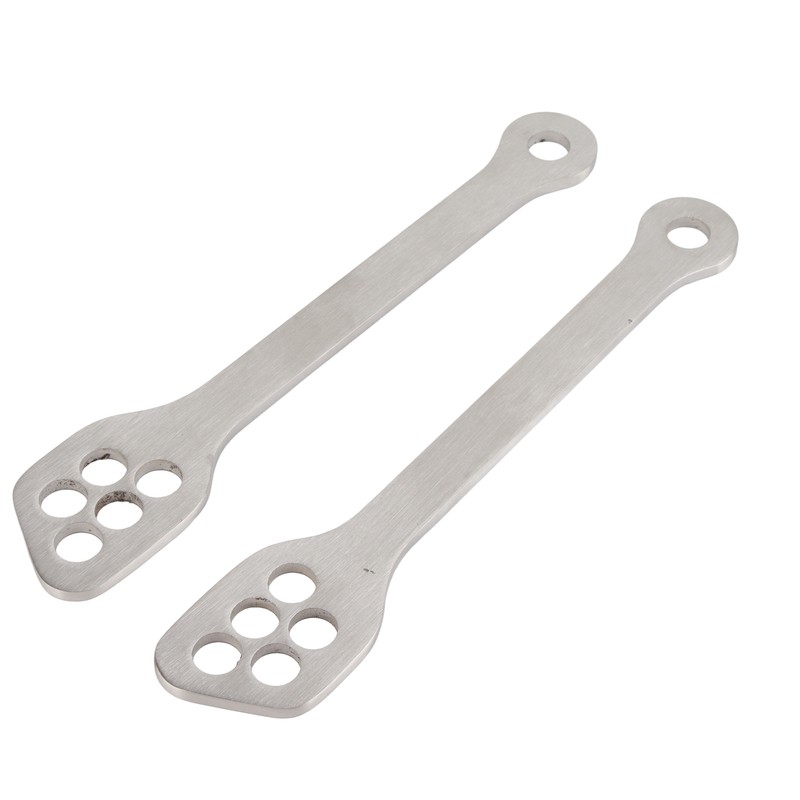 20‑30mm Adjustable Rear Lowering Link Kit 304 Stainless Steel Replacement