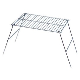 Rome's 128 Pioneer Camp Grill, Chrome Plated Steel, 11-Inch x 16-Inch
