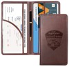 CoBak Premium Faux Leather Car Document Holder with Magnetic Closure