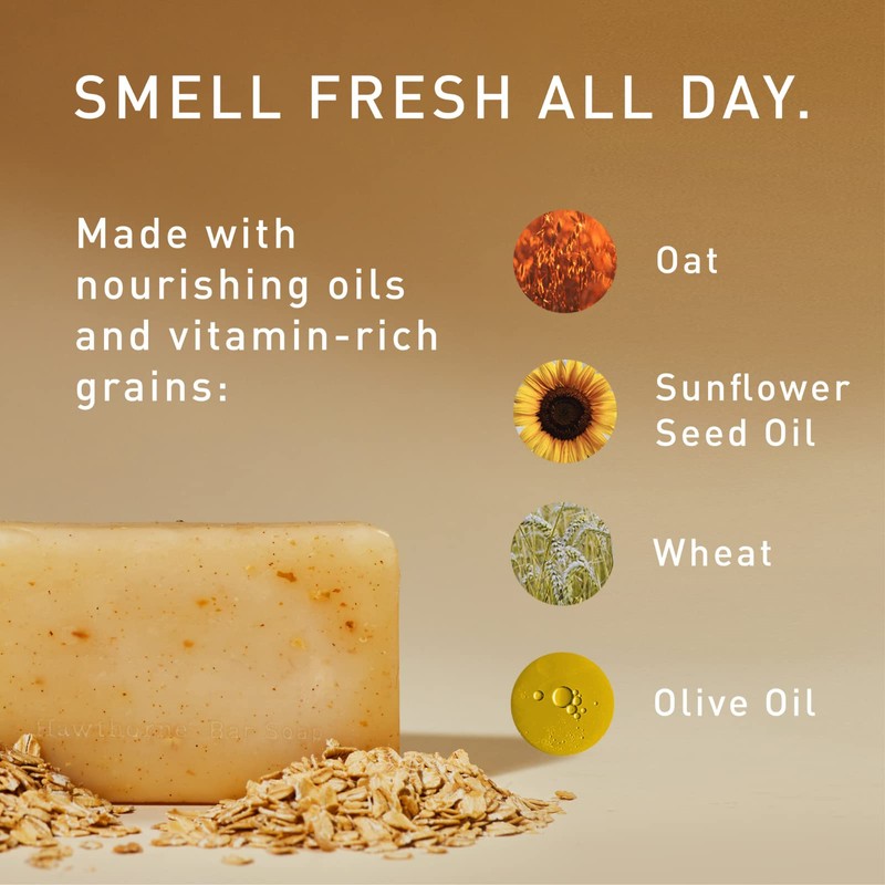 Hawthorne Exfoliating Bar Soap