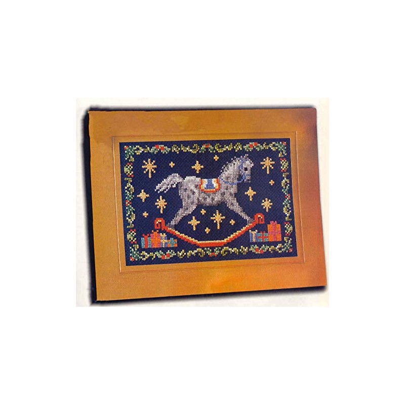 Aida Cloth 14 Count Cross Stitch Fabric,19√ó28inch (14CT, Navy)