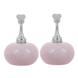 IWOWHERO 2pcs Nail Art Stool Vintage Accessories Manicure Training Holder Nail Tip Holder Manicure Accessories Vintage Nail Display Nail Holder Vintage Nail Training Stand Magnet Pink