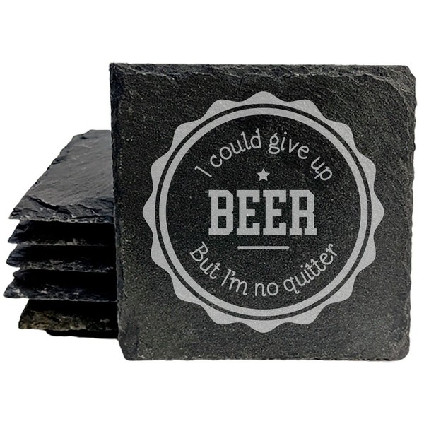 Man Cave Must-Have: Give Up Beer? Don't Be Ridiculous! Laser-Etched