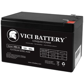 Vici Battery 12V 9AH Battery for Razor EcoSmart Metro Electric Scooter Brand Product