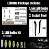 WIYBYDM White Interior LED Lights Kit for Lexus GX470 2003
