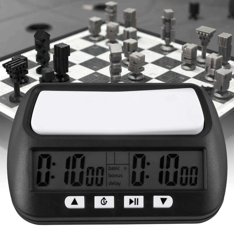 RETROGOO 5X Chess Clock, Digital Chess Timer & Game Timer,