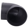 HouYeen 75mm Air Ducting Pipe 90 Degree Elbow Outlet Connectors