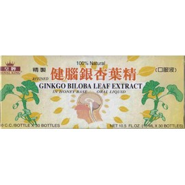 Royal King Ginkgo Biloba Leaf Extract 10ml X 30 Bottles