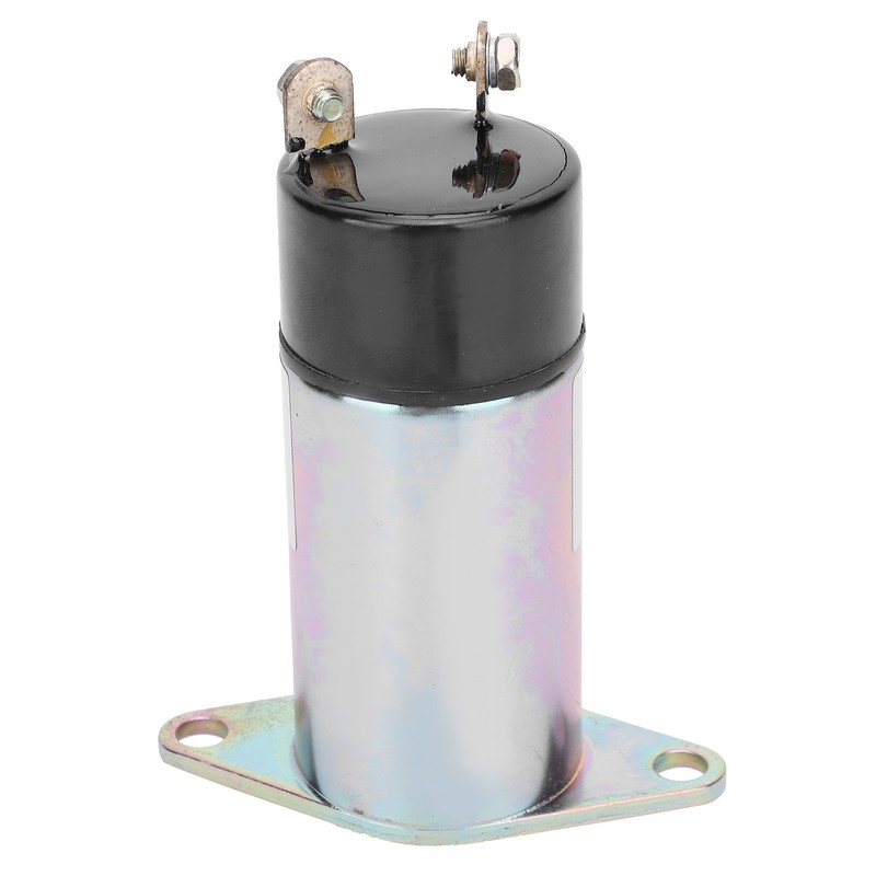 Fuel Shut Off Solenoid Valve DC12V Excavator Stop Oil Electric