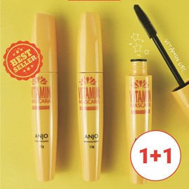 [2 pieces] Eyelash extension effect vitamin mascara eyelash volume waterproof curling up / [2개] 속눈썹 연장효과 비타민 마스카라 속눈썹 볼륨감 워터프루프 컬링업