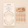 Nail Tip, Long, 24 Pieces, Nail Tip, False Nails, Skin