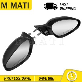 M MATI 1 Pair Motorboat Jet Ski Rearview Mirror For Yamaha WaveRunner XLT1200 2001-2005