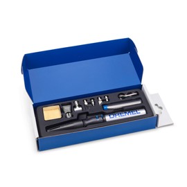 Dremel 2000 VersaTip Soldering Iron - Burning Iron and Soldering Set (with 7 Interchangeable Tips for Soldering, Hot Cutting, Welding, Pyrography, Wood Engraving, Jewellery Making)