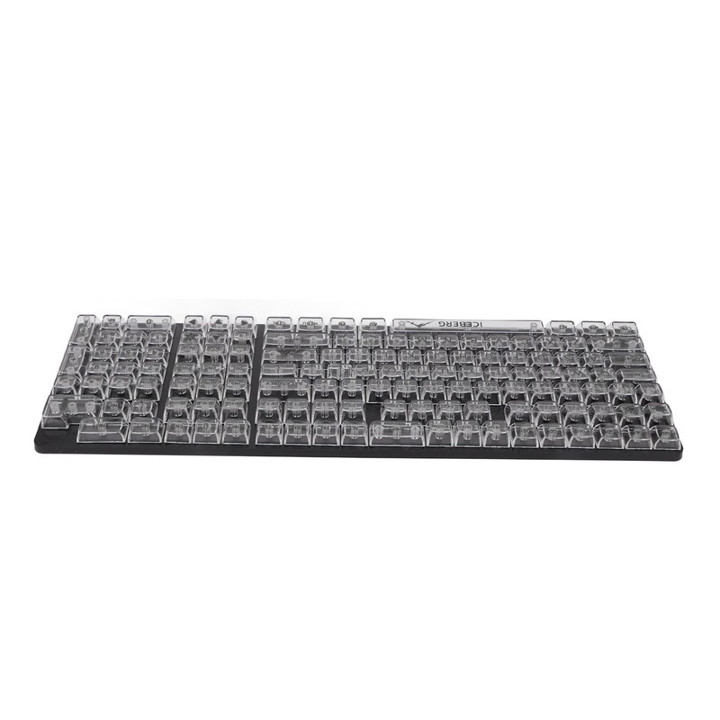 132 Keys Mechanical Keyboard Keycaps CBSA Height Transparent Ergonomic DIY