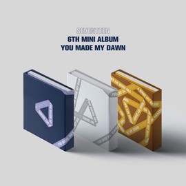 SEVENTEEN - 6th Mini Album [YOU MADE MY DAWN] (Re-release) (BEFORE DAWN Ver.) Photobook + Lyrics + CD-R + Lenticular + Photocard + Behind Card + Sticker + 2 Pin Badges + 4 Extra Photocards