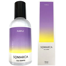 Hoyu Somarca Color Shampoo, Purple, 5.1 fl oz (150 ml) + Color Charge (Color Treatment), Purple, 4.6 oz (130 g)