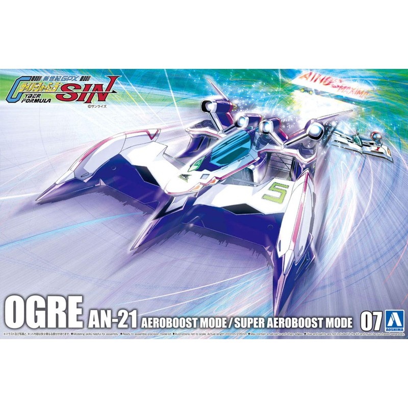 Aoshima Bunka Kyozai Cyber Formula No. 7 Ox Fang AN-21