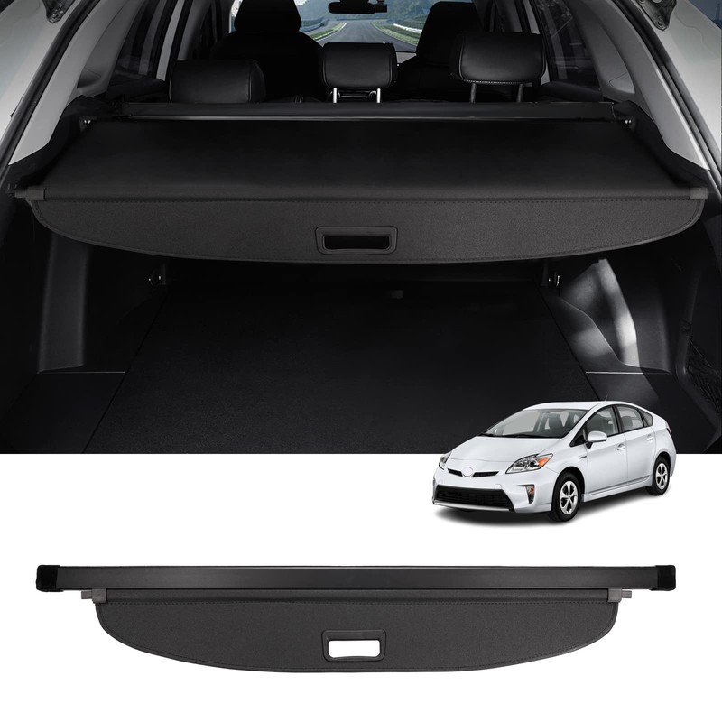 Powerty Cargo Cover for 2010-2014 2015 Toyota Prius Accessories Trunk
