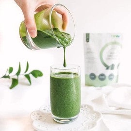 Raw Nutritional Pure Organic Chlorella Powder | Broad Spectrum of 18 Amino Acids | Rich In Chlorophyll | Non-GMO, Vegan, No Artificial Flavours | 60 Servings Per Container | 180G