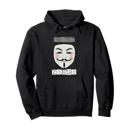 Project Zorgo Anonymous Mask Hacker Pullover Hoodie