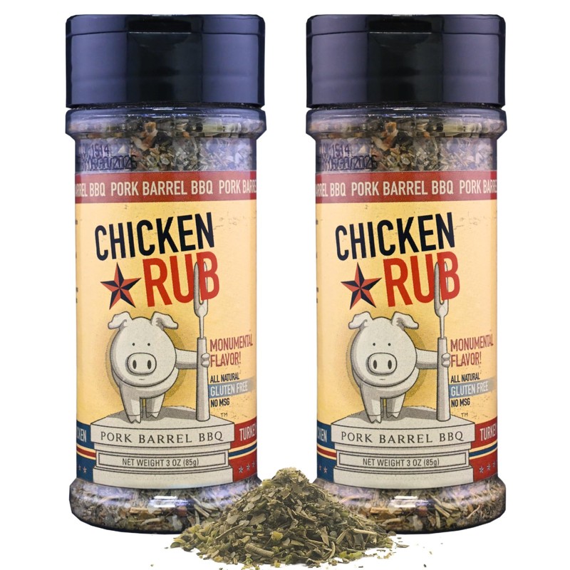 Pork Barrel BBQ Chicken Spice Rub | All-Purpose Seasoning and