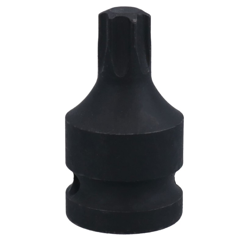 T60 1/2in Drive Male Torx Star Impacted Impact Shallow Stubby