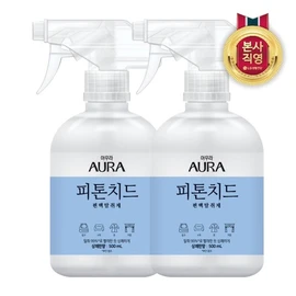 LG Household & Health Care Aura Phytoncide 500ml_Refreshing Scent 2 Pieces / 아우라 피톤치드 500ml_상쾌한향2개