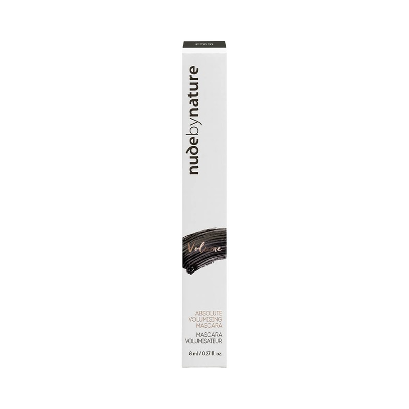 Nude By Nature Absolute Volumising Mascara, 02 Brown 8ml