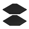 Corner Shelf Wall Mounted, 12 Inches 2-Tier Floating Corner Shelf,