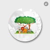 Unbranded Animal Wild Life Animal | 4'' X 4'' Round