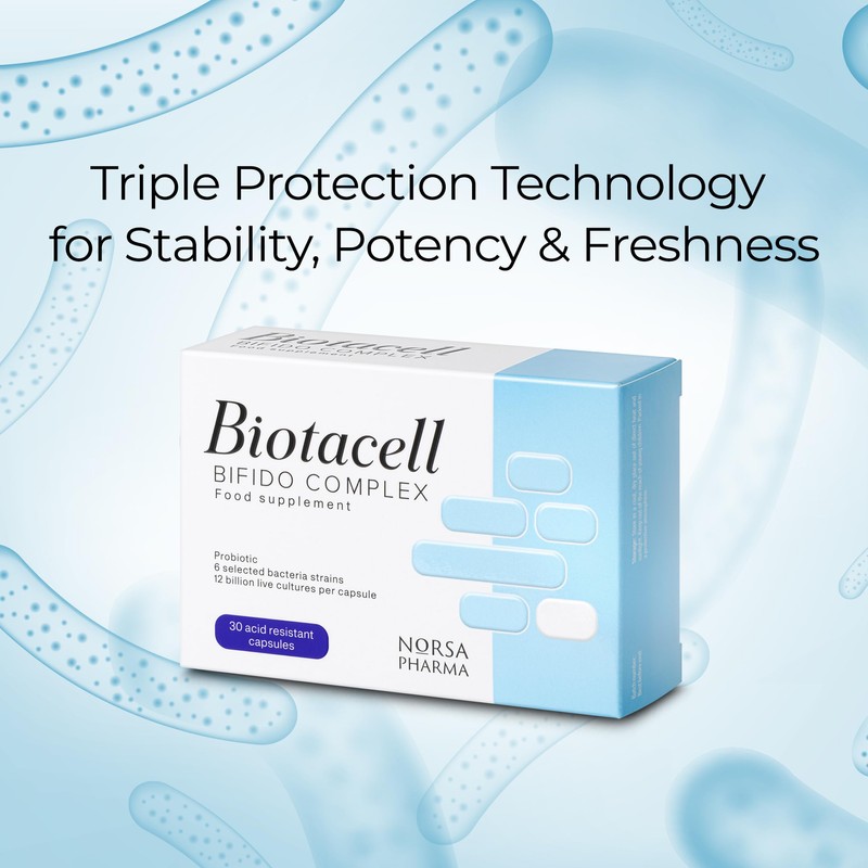 Biotacell Bifido Complex (30 Capsules) | 12 Billion CFU |
