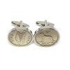 1964 Original Irish 6d Sixpence birthday/Anniversary Cufflinks ideal for a