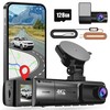 Yabdbg Dash Cam Car Front Rear 4K/2K + 1080P with