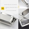 High-Capacity 3 Tiered Serving Trays Platters Stainless Steel Dessert Cupcake