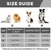 Hollypet Fluffy Plush Pet Cat Couch Sofa Soft Calming Pet