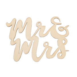 Mr & Mrs Wood Table Scatter - Crafts for Kids and Fun Home Activities