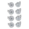 First4Spares Replacement Upper Basket Wheels for Bosch & Siemens Dishwashers