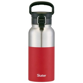 スケーター (skater) スポーツボトル ハンドル付 ステンレスボトル 水筒 大容量 レッド 900ml SDH9