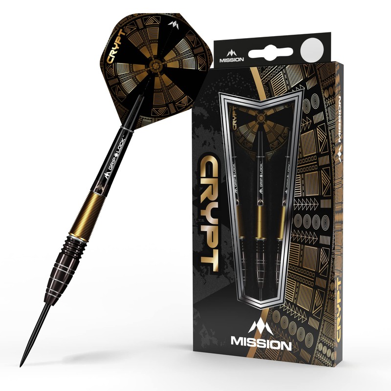 Mission Darts D1594 Crypt | Darts Set with Premium 90%