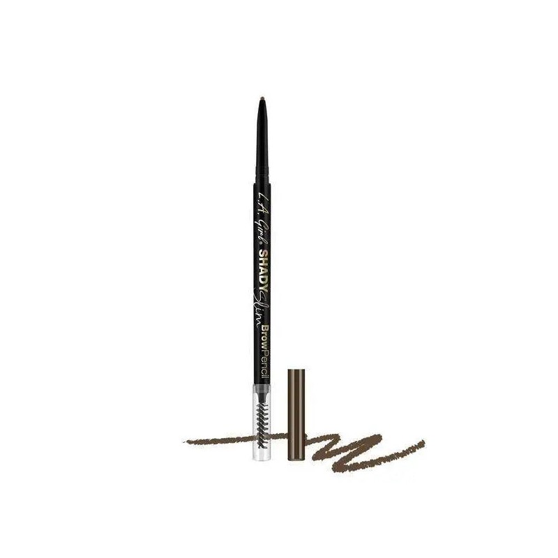 LA Girl Shady Slim Brow Pencil, Espresso - Dark brown