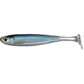 Fishing Tackle Lures Slow-Roll Shiner | Silver-Smoke