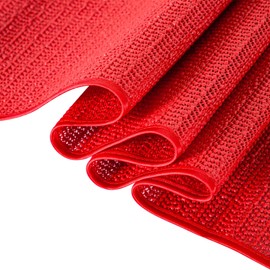 Schwar Textilien Garden Tablecloth, Soft Foam Material, Non-Slip, Weatherproof, 6 Colours, red