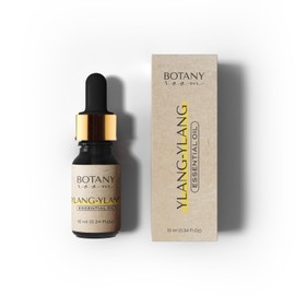 BotanyRoom Ylang-Ylang Essential Oil - Pure Therapeutic Aroma Oil for Relaxation, Stress Relief and Natural Beauty Care - 100% Pure and Organic Ylang Ylang Oil Extract
