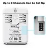 CURCONSA Indoor & Outdoor Temperature and Humidity Sensor, FT016TH Wireless