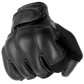 TacFirst Security Quartz Gloves H014 360° Cut Resistant, Touchscreen Summer CoolDuty Breathable Genuine Leather Quartz Sand Gloves (Black, 5XL)