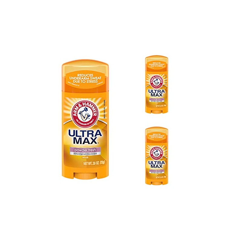 Arm & Hammer Deodorant 2.6oz Solid Ultra Powder Fresh (Oval)
