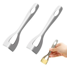 Coollooda Stainless Steel Cheese Planer, Multipurpose Cutting Butter Cutting Tool, Baking Tool, Durable, Lightweight, Corrosion Resistant, Dishwasher Safe, Suitable for Cutting Butter Cheese, Set of 2
