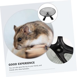 COLLBATH Low Noise Wheel Hamster Chinchilla Hedgehog Sports Toy Mute Running Wheel for Small Pet