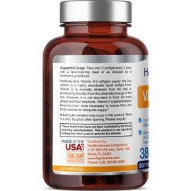 Vitamin D-3 10000 IU 380 Softgels - High-Potency in Extra Virgin Olive Oil Non-GMO Soy-Free Supports Strong Bones Immune Health